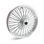 Fat spokes voorwiel chroom 3.50 x 21 dubbele remschijf, Ophalen, Petroleumhavenweg 26, Info@taco-motos.com, Nieuw