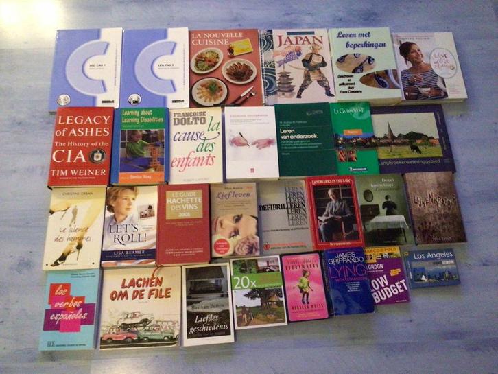 Diverse boeken beginnend met de letter L, Boeken, Partijen en Verzamelingen, Zo goed als nieuw, Ophalen of Verzenden