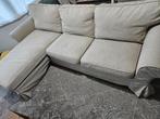 Ektorp hoekbank beige, Ophalen, Gebruikt, Vierpersoons of meer
