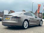 Tesla Model S P85d 2016 Grijs Gratis SC Garantie Luchtvering, Auto's, Origineel Nederlands, Te koop, Zilver of Grijs, 5 stoelen