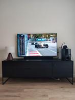 Zwart tv meubel van WOOOD, Ophalen, Zo goed als nieuw, 25 tot 50 cm, Minder dan 100 cm