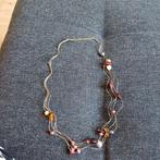 Ketting met kraaltjes., Ophalen of Verzenden, Zo goed als nieuw, Overige materialen