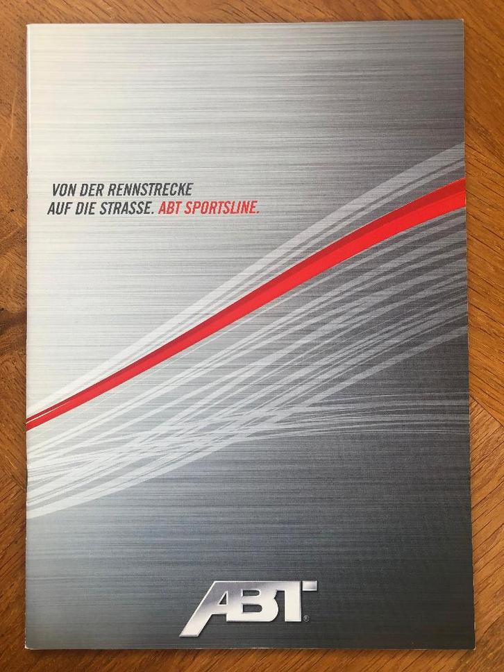 ABT Sportsline folder, Boeken, Auto's | Folders en Tijdschriften, Nieuw, Volkswagen, Verzenden