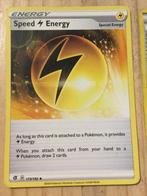 Pokemon kaart Speed Energy, Ophalen of Verzenden, Gebruikt, Losse kaart, Foil
