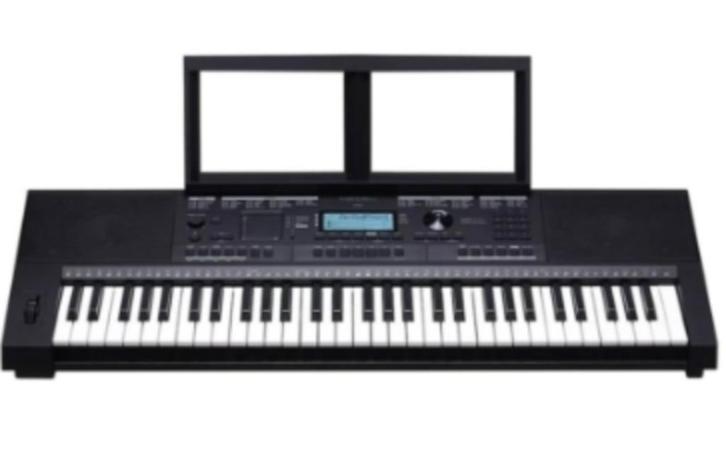 MEDELI aanslaggevoelig keyboard MK401 Zwart met Adapter, Muziek en Instrumenten, Keyboards, Nieuw, 61 toetsen, Medeli, Aanslaggevoelig