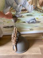 Toffe industriele hanglamp met touw, Ophalen, Zo goed als nieuw, 75 cm of meer, Industrieel