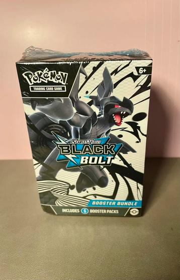 Pokemon black bolt boosterbox scarlet&violet beschikbaar voor biedingen