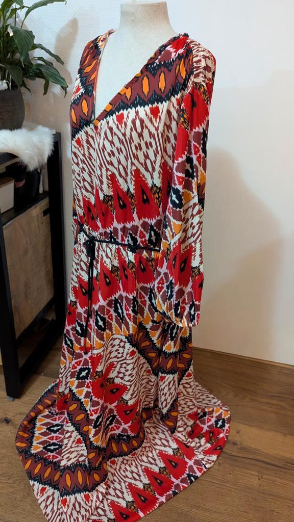 Marc Cain lange jurk  42/44, Kleding | Dames, Jurken, Zo goed als nieuw, Maat 42/44 (L), Overige kleuren, Onder de knie, Ophalen of Verzenden