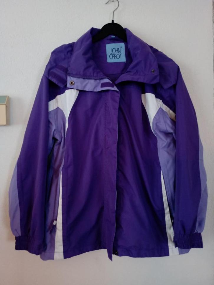 NIEUWE PAARS-LILA-WITTE DAMES JAS in MAAT M, Kleding | Dames, Jassen | Zomer, Nieuw, Maat 38/40 (M), Paars, Ophalen of Verzenden