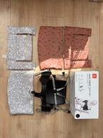 Stokke Tripp Trapp Babyset Zwart, Ophalen of Verzenden, Zo goed als nieuw, Meegroeistoel