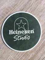Bierviltje Heineken Studio, Verzamelen, Ophalen of Verzenden, Nieuw, Viltje(s), Heineken