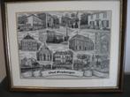 Glasgravure Oud Driebergen, Antiek en Kunst, Ophalen