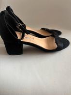 Zwarte hakken maat 38, Kleding | Dames, Ophalen, Zo goed als nieuw, Zwart