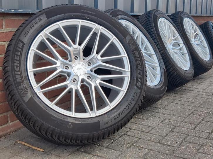 JR Wheels Complete set Cayenne Q7 Touareg Nieuwe velgen, Auto-onderdelen, Banden en Velgen, Banden en Velgen, All Season, 19 inch