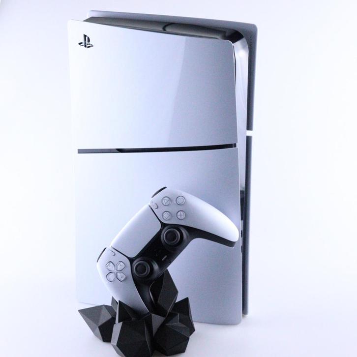 Playstation 5 Slim Disc 1TB met Controller, Spelcomputers en Games, Spelcomputers | Sony PlayStation 5, Zo goed als nieuw