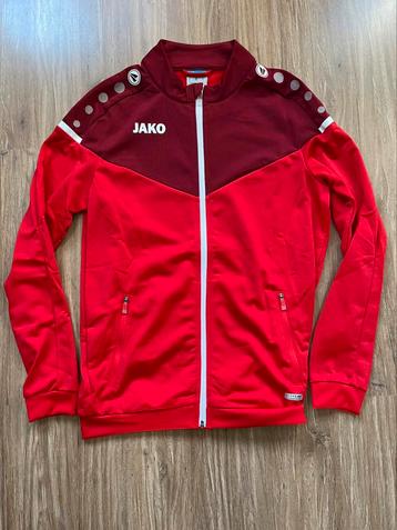Jako trainingsjas maat S (rood jas sportjasje jack sportjack beschikbaar voor biedingen
