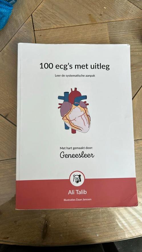 100 ecg's met uitleg, Boeken, Studieboeken en Cursussen, Nieuw, HBO, Beta, Ophalen of Verzenden