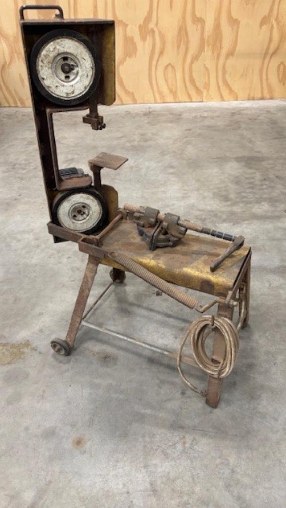 Bandzaag - lintzaag, Doe-het-zelf en Verbouw, Gereedschap | Zaagmachines, Gebruikt, Lintzaag, Minder dan 600 watt, 70 mm of meer