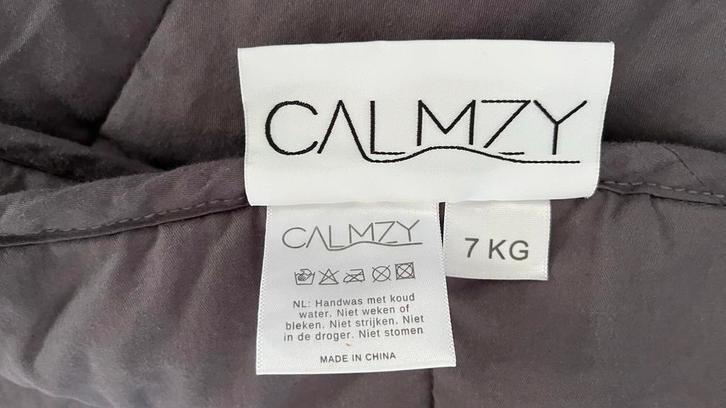 Calmzy Verzwaringsdeken 7kg, Huis en Inrichting, Woonaccessoires | Plaids en Woondekens, Zo goed als nieuw, Ophalen of Verzenden