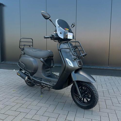 Killerbee Sport Mat Zwart (La Souris) (AGM) INRUIL KNALLER, Fietsen en Brommers, Snorfietsen en Snorscooters, Zo goed als nieuw