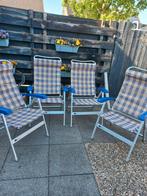Dukdalf 4 campingstoelen camping stoelen standenstoel set, Ophalen, Zo goed als nieuw, Campingstoel