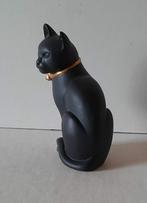 Franklin Mint Curio Cabinet Cat "Zwart Basalt", 1988, Verzamelen, Nieuw, Ophalen of Verzenden, Dier