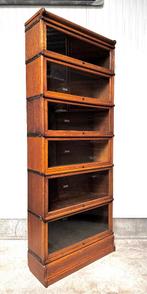 Originele antieke Globe Wernicke BOEKENKAST VITRINEKAST 1900, 200 cm of meer, Met deur(en), Eikenhout, Zo goed als nieuw