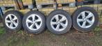 Nissan velgen 17" met winterbanden, Ophalen, Gebruikt, Velg(en), 17 inch