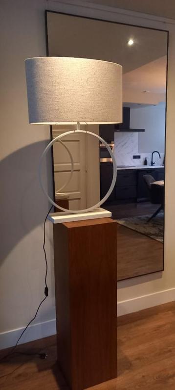 Light & Living Tafellamp Liva Metaal 50x15x59 cm Mat Créme beschikbaar voor biedingen