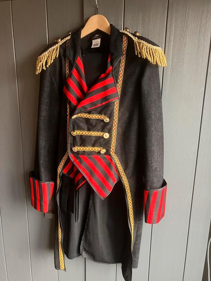 Piraat William Kidd Kostuum & Markies broek, Kleding | Heren, Carnavalskleding en Feestkleding, Zo goed als nieuw, Kleding, Carnaval