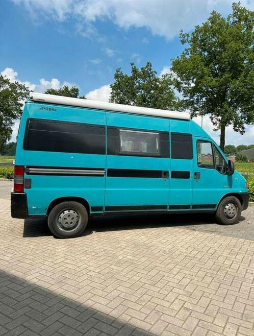 ZGAN.  Buscamper Peugeot Boxer Pössl 2,5 diesel, Camper, Caravans en Kamperen, Campers, Particulier, tot en met 3, Buscamper of Camperbus