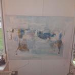Schilderij koe, abstract, eigen stijl, Antiek en Kunst, Ophalen