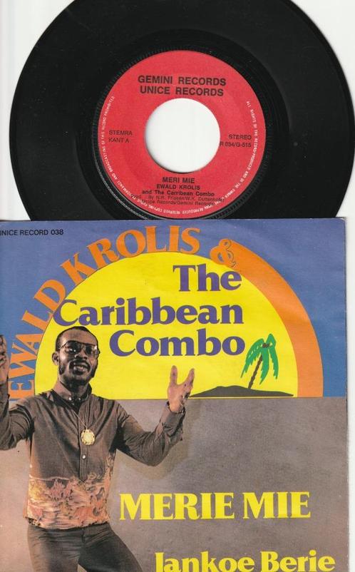 Suriname -Ewald Krolis-TheCaribbean Combo -Merie Mie/Jankoe, Cd's en Dvd's, Vinyl | Wereldmuziek, Gebruikt, Latijns-Amerikaans