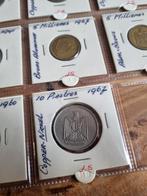 Verzameling munten Egypte piastres 1916 1967, Postzegels en Munten, Munten en Bankbiljetten | Verzamelingen, Ophalen of Verzenden