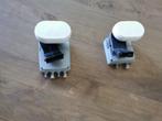 set van 2 satelliet ontvangers LNB DUO, Audio, Tv en Foto, Schotelantennes, Ophalen of Verzenden, Gebruikt, (Schotel)antenne-accessoires