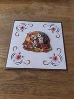 Borduur-Egel en konijn(1334), Hobby en Vrije tijd, Kaarten | Zelfgemaakt, Ophalen of Verzenden, Nieuw, Overige thema's