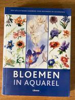 Bloemen in Aquarel - Handboek voor Beginners, Boeken, Ophalen of Verzenden, Zo goed als nieuw, Tekenen en Schilderen