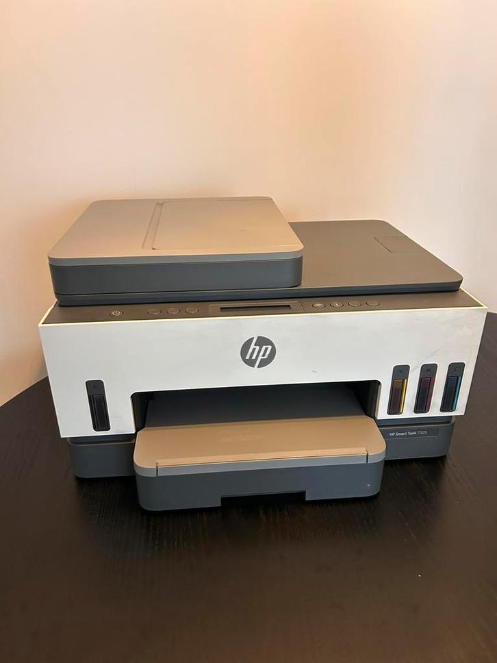 HP Smarttank 7305, Computers en Software, Printers, Gebruikt, All-in-one, Kleur printen, Kopieren, Scannen, Zwart-en-wit printen