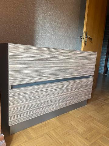 Retro dressoir ladekast zebrano beschikbaar voor biedingen