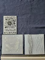 Embossing folder mallen set 464, Hobby en Vrije tijd, Kaarten | Zelf maken, Ophalen of Verzenden, Zo goed als nieuw, Overige thema's