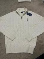 Polo Ralph Lauren Wollen Quarter Zip Trui, Ophalen of Verzenden, Nieuw, Maat 52/54 (L), Beige