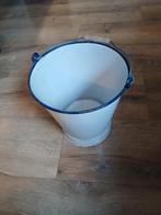 Mooie emaille emmer, Ophalen of Verzenden