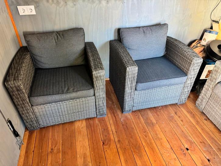 Loungeset 5-zits Jutlandia, Tuin en Terras, Tuintafels, Zo goed als nieuw, Rechthoekig, Aluminium, Ophalen