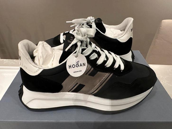HOGAN sneakers H641 Allacciato H Patch, Kleding | Dames, Schoenen, Nieuw, Sneakers of Gympen, Zwart, Verzenden