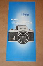 Zeldzame folder - Nikon Photomic FTn - Circa 1965 !!, Boeken, Catalogussen en Folders, Folder, Nieuw, Ophalen of Verzenden