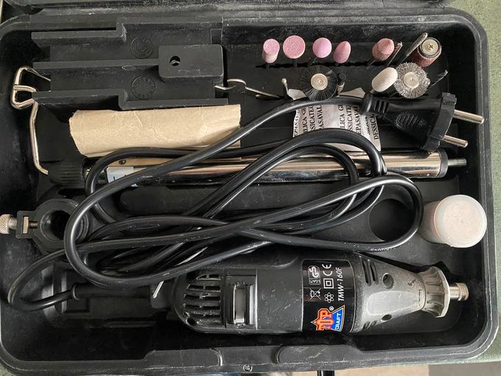 Elektrische Combimachine - Boren, Schuren, Graveren, Doe-het-zelf en Verbouw, Gereedschap | Overige machines, Gebruikt, Ophalen of Verzenden