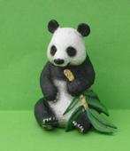 Schleich 14664 panda met bamboe, dierfiguur, Verzamelen, Dierenverzamelingen, Ophalen of Verzenden, Gebruikt, Overige soorten