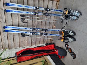 Alles merk Salomon 1x 165 lang en 1x 175 lang maat schoenen  beschikbaar voor biedingen