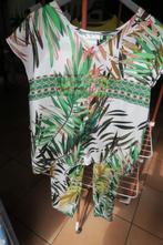 Broek + blouse bladprint nieuw Heart Mind mt 34-36, Kleding | Dames, Overige kleuren, Ophalen of Verzenden, Maat 36 (S), Lang