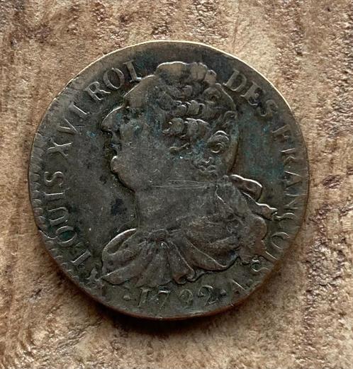 2 sol 1792 Louis XVI Frankrijk, Postzegels en Munten, Munten | Europa | Niet-Euromunten, Losse munt, Frankrijk, Ophalen